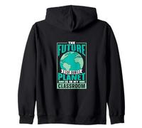El Futuro De Nuestro Planeta Está En Mi Aula Conservación Sudadera con Capucha