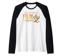 El Futuro del Cine es una Mujer directora Camiseta Manga Raglan