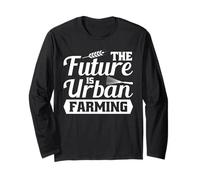 El Futuro Es Agricultura Urbana Jardinería Manga Larga