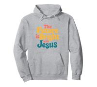 El futuro es brillante con Jesús Sudadera con Capucha