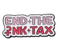 El futuro es pin de esmalte femenino, broches de energía de las niñas, joyería feminismo, Klein, Metal no precioso