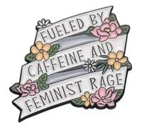 El futuro es pin de esmalte femenino, broches de energía de las niñas, joyería feminismo, Klein, Metal no precioso