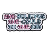 El futuro es pin de esmalte femenino, broches de energía de las niñas, joyería feminismo, Klein, Metal no precioso