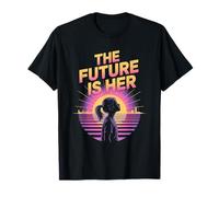 El Futuro es su empoderamiento de Las Mujeres Igualdad de Las Mujeres Camiseta