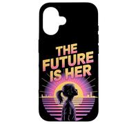 El Futuro es su empoderamiento de Las Mujeres Igualdad de Las Mujeres Carcasa para iPhone 16