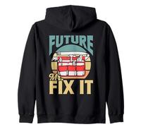 El Futuro Mr Arreglarlo Fijar Manitas Repare Sr. Fix It Sudadera con Capucha