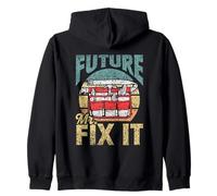 El Futuro Mr Arreglarlo Repare Manitas Fijar Sr. Fix It Sudadera con Capucha