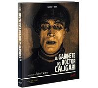 El gabinete del doctor Caligari (The Cabinet of Dr. Caligari) (Das Cabinet des Dr. Caligari) (1920) (Robert Wiene) - Ed. Libro (64 pags) (Blu-ray)