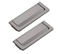El gabinete tira, Cajones de 2 piezas con orificios ocultos separados 96 mm, herrajes for manijas de gabinete, manija oculta de aleación de zinc