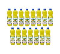 El Galgo Lejía Superior, Caja de 15 Botellas de 1 litro (15 litros). Hipoclorito de Sodio, con una solución de 40 gr. de Cloro Activo por litro.