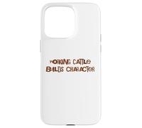 El Ganado Trabajador construye un Granero de Personajes Carcasa para iPhone 15 Pro MAX