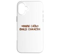 El Ganado Trabajador construye un Granero de Personajes Carcasa para iPhone 16 Plus