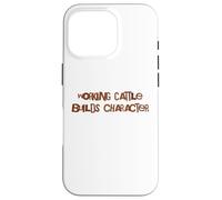 El Ganado Trabajador construye un Granero de Personajes Carcasa para iPhone 16 Pro