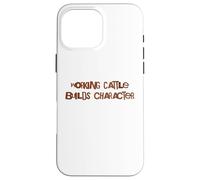 El Ganado Trabajador construye un Granero de Personajes Carcasa para iPhone 16 Pro MAX