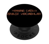 El Ganado Trabajador construye Vocabulario PopSockets PopGrip Adhesivo