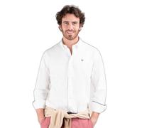 El Ganso Camisa Algodón Garment Dyed Blanco
