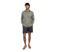 El Ganso Camisa Algodón Lino Verde