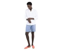 El Ganso Camisa Lino Garment Dyed Blanco