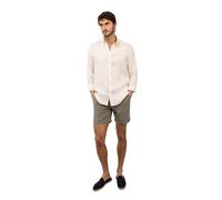 El Ganso Camisa Lino Garment Dyed Button Down Beige