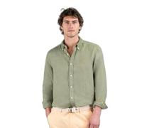 El Ganso Camisa Lino Garment Dyed Kaki