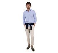 El Ganso Camisa Oxford Liso Celeste