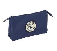 EL GANSO JEANS - Portatodo Triple, Estuche Infantil, Estuche Niño, Ideal para Niños en Edad Escolar, Cómodo y Versátil, Calidad y Resistencia, 22x3x12 cm