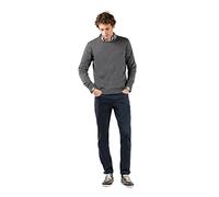 El Ganso Jersey Supima Cuello Caja Gris