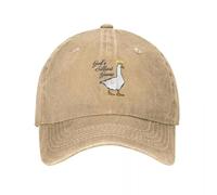 El Ganso más Tonto de Dios Camiseta Divertida Gorra Vaquera Sombreros de Vaquero Masculinos Gorras de Lujo Gorras esponjosas de Pesca Sombrero Masculino Mujer