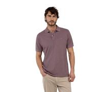 El Ganso Polo Piqué Garment Dyed Berenjena