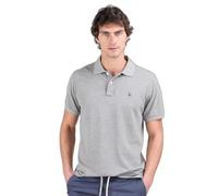 El Ganso Polo Piqué Garment Dyed Gris Melange