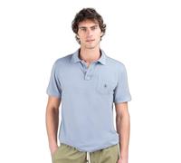 El Ganso Polo Single Jersey Garment Dyed Azul