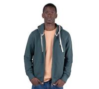 El Ganso Sudadera Zipper Garment Dyed Verde Pino