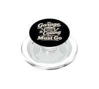 El Garaje Llama a Wrench Garage Life PopSockets PopGrip para MagSafe