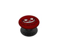 El Gato de Cheshire Sonriendo Todos Estamos Locos aquí País PopSockets PopGrip Adhesivo