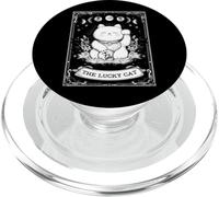 El Gato de la Suerte Maneki Neko Tarot japonés Luna Bruja PopSockets PopGrip para MagSafe