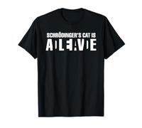 El gato de Schrodinger está vivo Camiseta