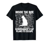 El Gato de Schrodinger planea su Fuga Camiseta