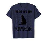 El Gato de Schrodinger planea su Fuga Camiseta