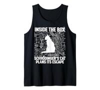 El Gato de Schrodinger planea su Fuga Camiseta sin Mangas