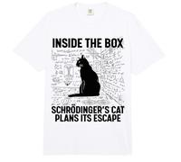 El Gato de Schrodinger planea su Fuga Comfort Colors Adult Heavyweight T-Shirt