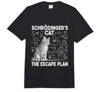 El Gato de Schrödinger, el Plan de Escape, Divertido Profesor de Ciencias Comfort Colors Adult Heavyweight T-Shirt