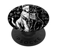 El Gato de Schrödinger es mi espíritu Animal El Gato de Schrodinger PopSockets PopGrip Adhesivo