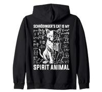 El Gato de Schrödinger es mi espíritu Animal El Gato de Schrodinger Sudadera con Capucha