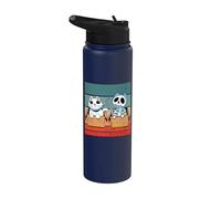 El gato de Schrödinger Mecánica cuántica Paradoja Vida y Stainless Steel Insulated Water Bottle