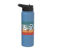 El gato de Schrödinger Mecánica cuántica Paradoja Vida y Stainless Steel Insulated Water Bottle