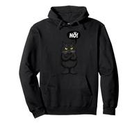 El Gato Dice nö Significa Que no Dicho contra Todo Anti-Meinung Sudadera con Capucha