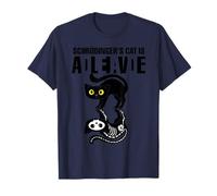 El gato divertido de Schrodinger está vivo y muerto Camiseta