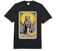 El Gato Emperador Tarot Tarjeta Gato rascador Poste árbol Gato Comfort Colors Adult Heavyweight T-Shirt