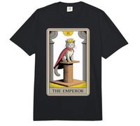 El Gato Emperador Tarot Tarjeta Gato rascador Poste árbol Gato Comfort Colors Adult Heavyweight T-Shirt