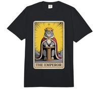 El Gato Emperador Tarot Tarjeta Gato rascador Poste árbol Gato Comfort Colors Adult Heavyweight T-Shirt